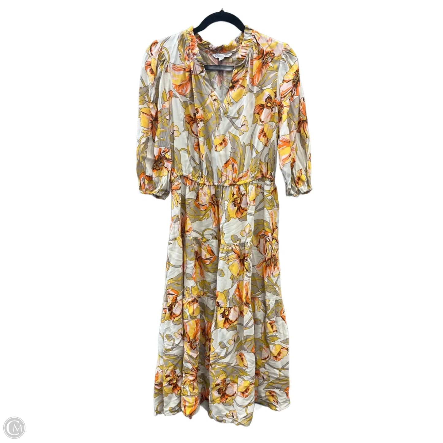 Dress Casual Maxi By Ophelia Roe In Floral Print, Size: M