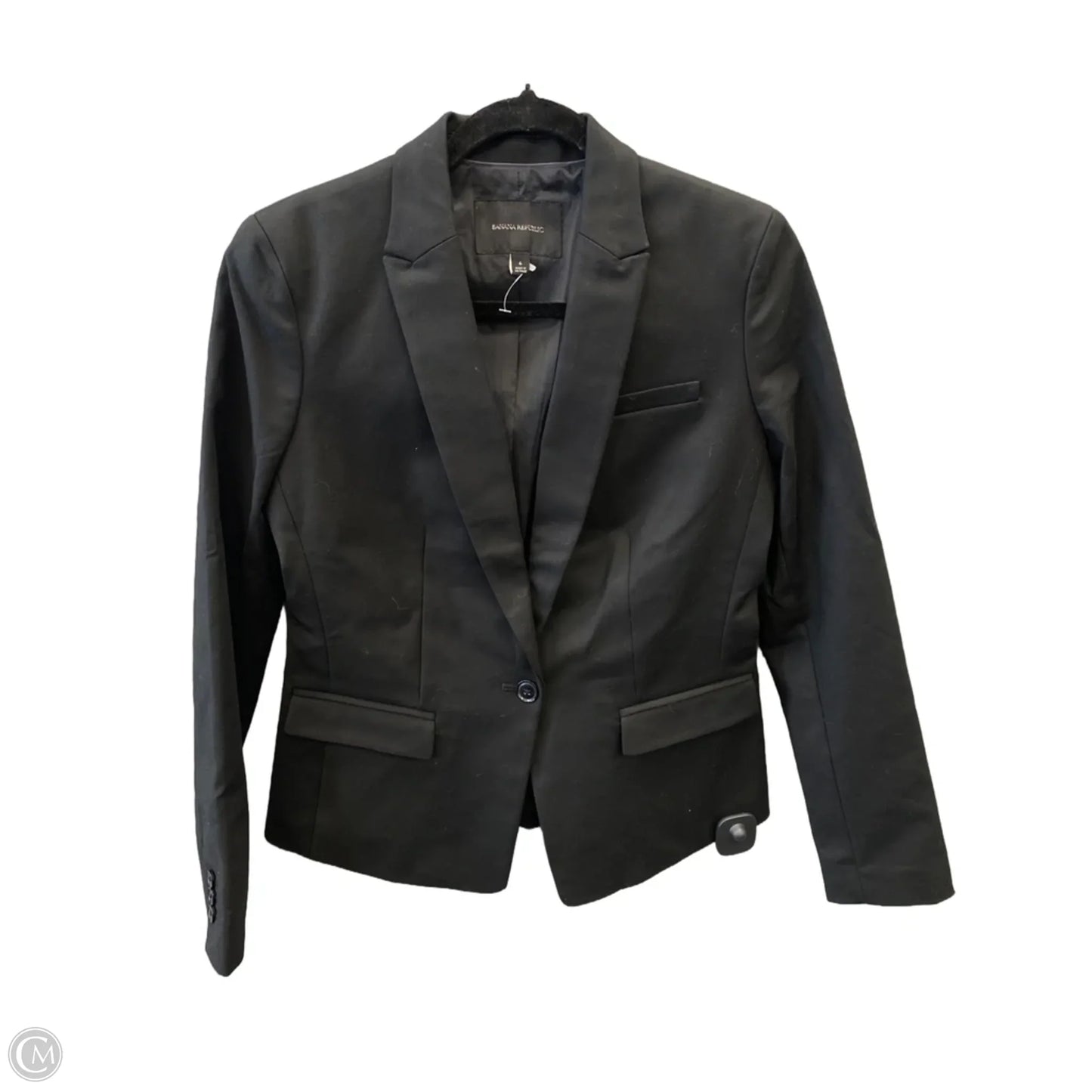 Blazer By Banana Republic In Black, Size: S