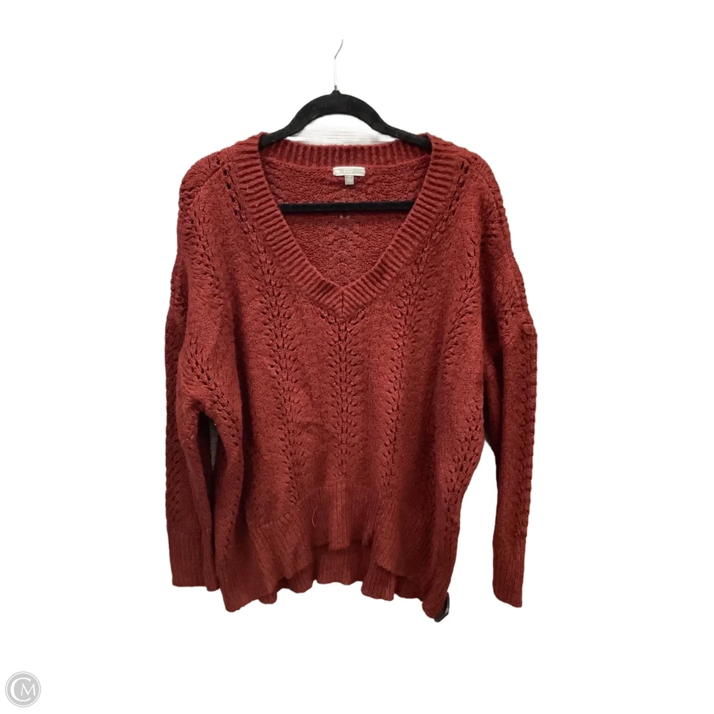 Sweater By Clothes Mentor In Red, Size: 2x