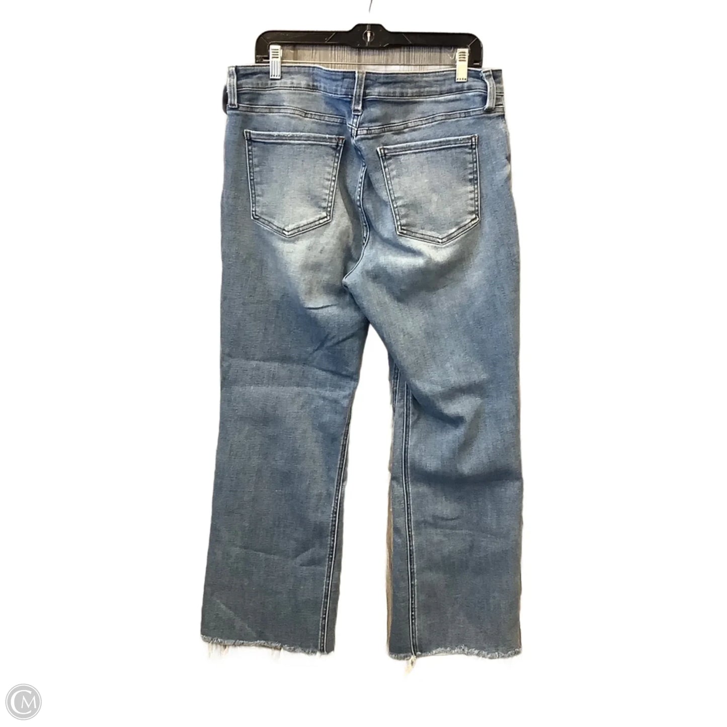 Jeans Straight By Kut In Blue Denim, Size: 14
