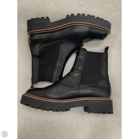Boots Ankle Flats By Sam Edelman In Black, Size: 9.5