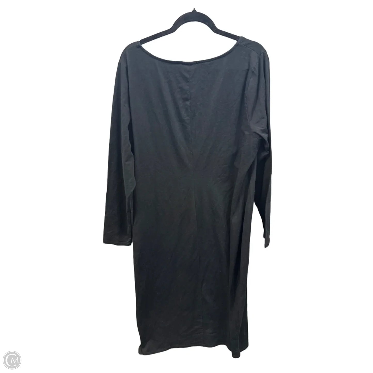 Dress Casual Midi By Ava & Viv In Black, Size: 2x