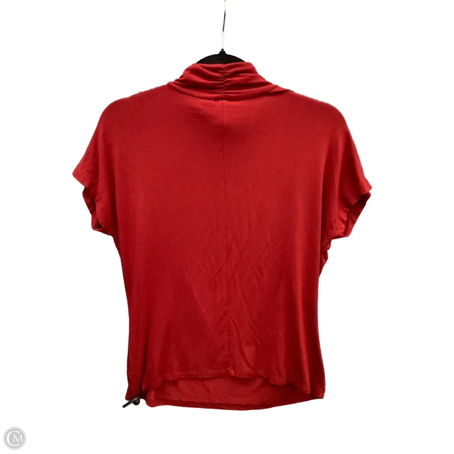 Top Short Sleeve Basic By Relativity In Red, Size: L