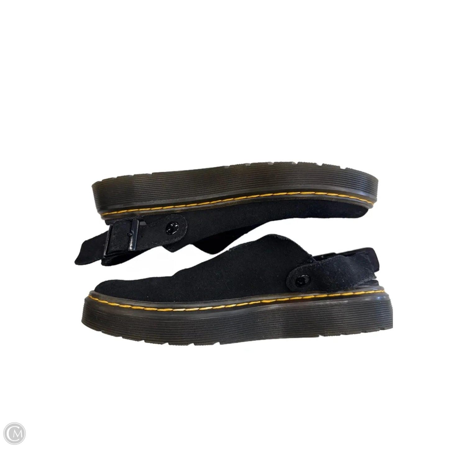 Shoes Flats By Dr Martens In Black, Size: 6