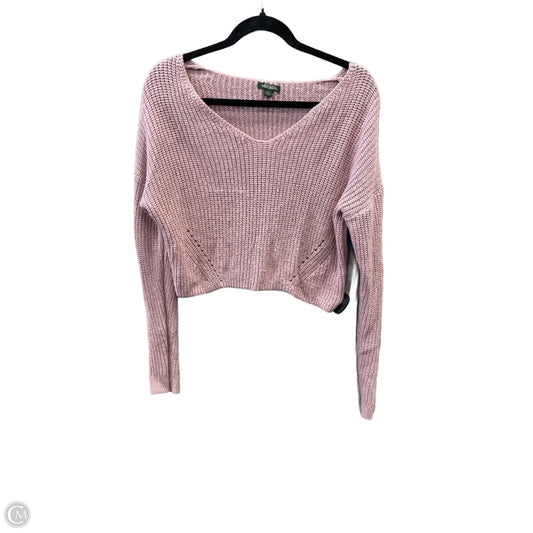 Sweater By Wild Fable In Pink, Size: S