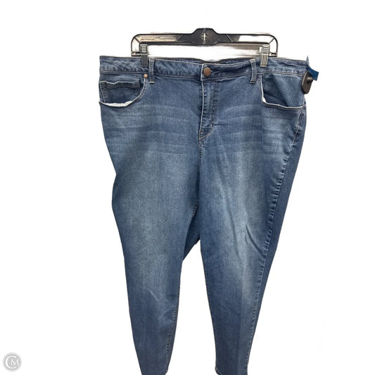 Jeans Skinny By 1822 Denim In Blue Denim, Size: 24