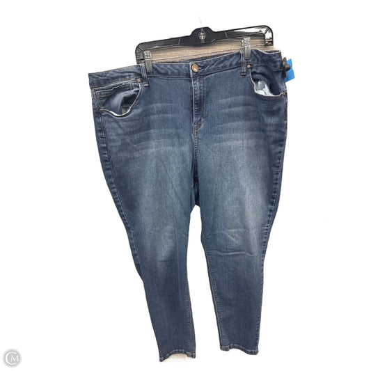 Jeans Skinny By 1822 Denim In Blue Denim, Size: 24