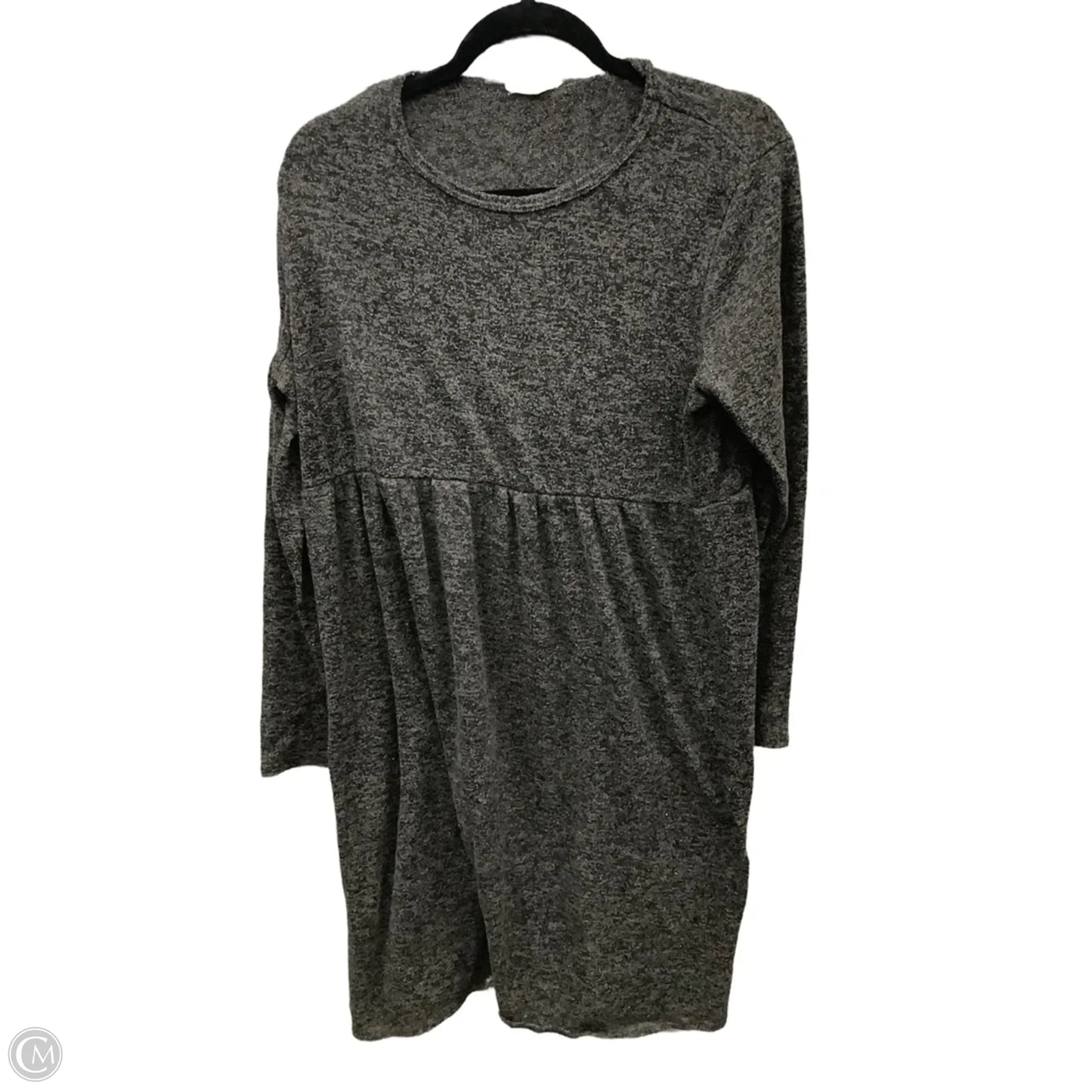Dress Casual Midi By Beeson River In Grey, Size: Xl