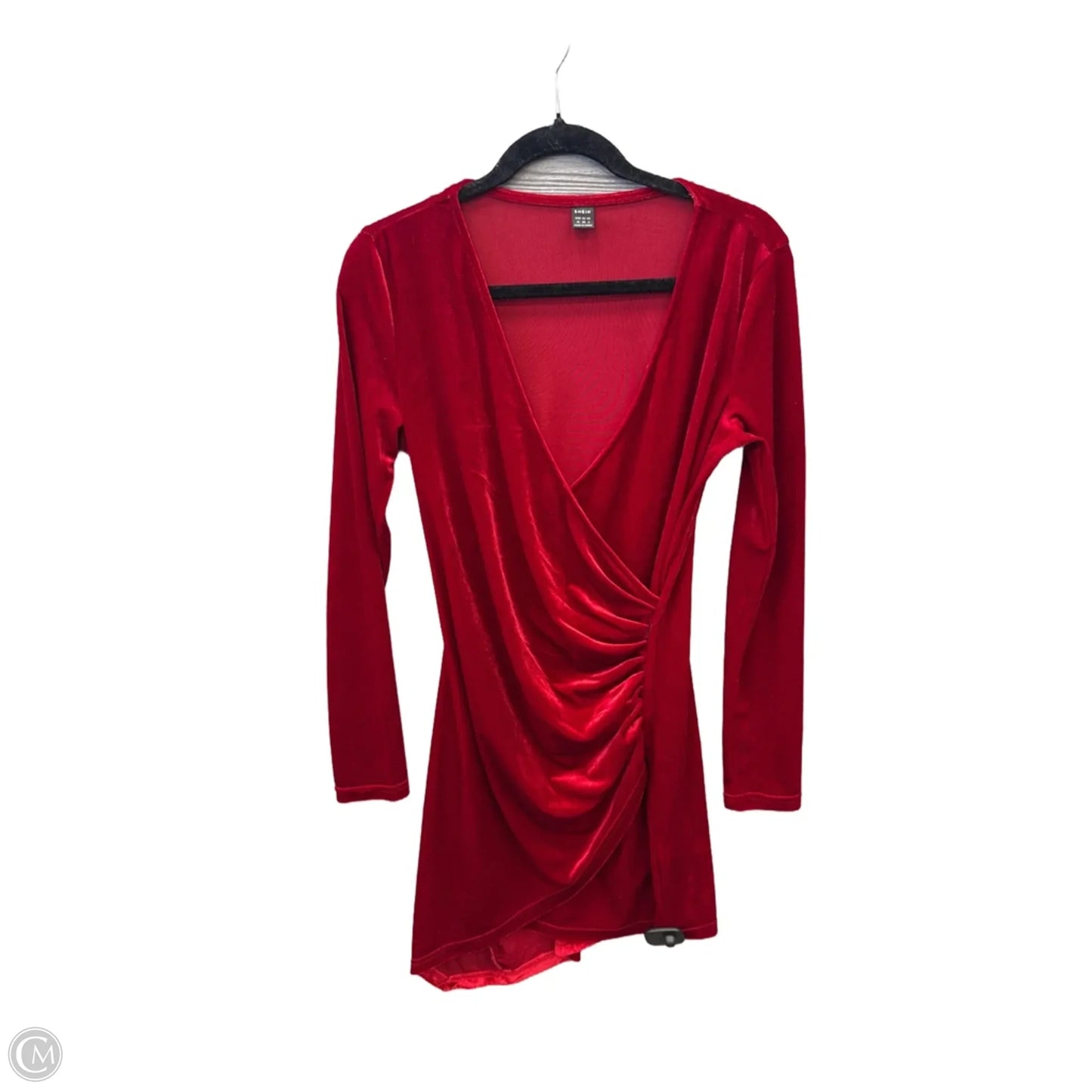 Dress Casual Midi By Shein In Red, Size: M
