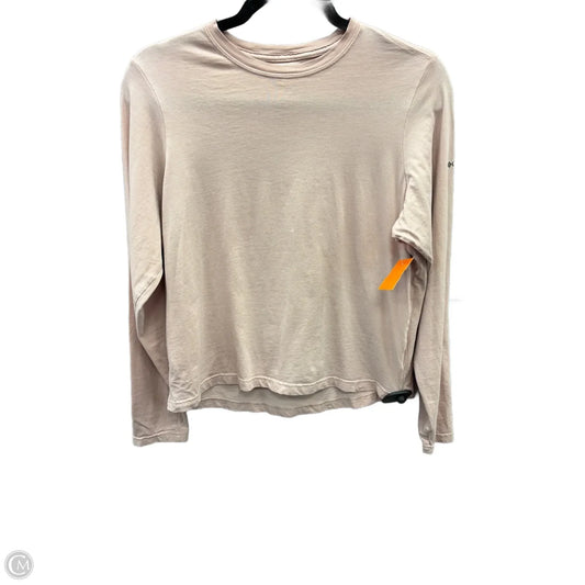 Top Long Sleeve By Columbia In Pink, Size: Xs