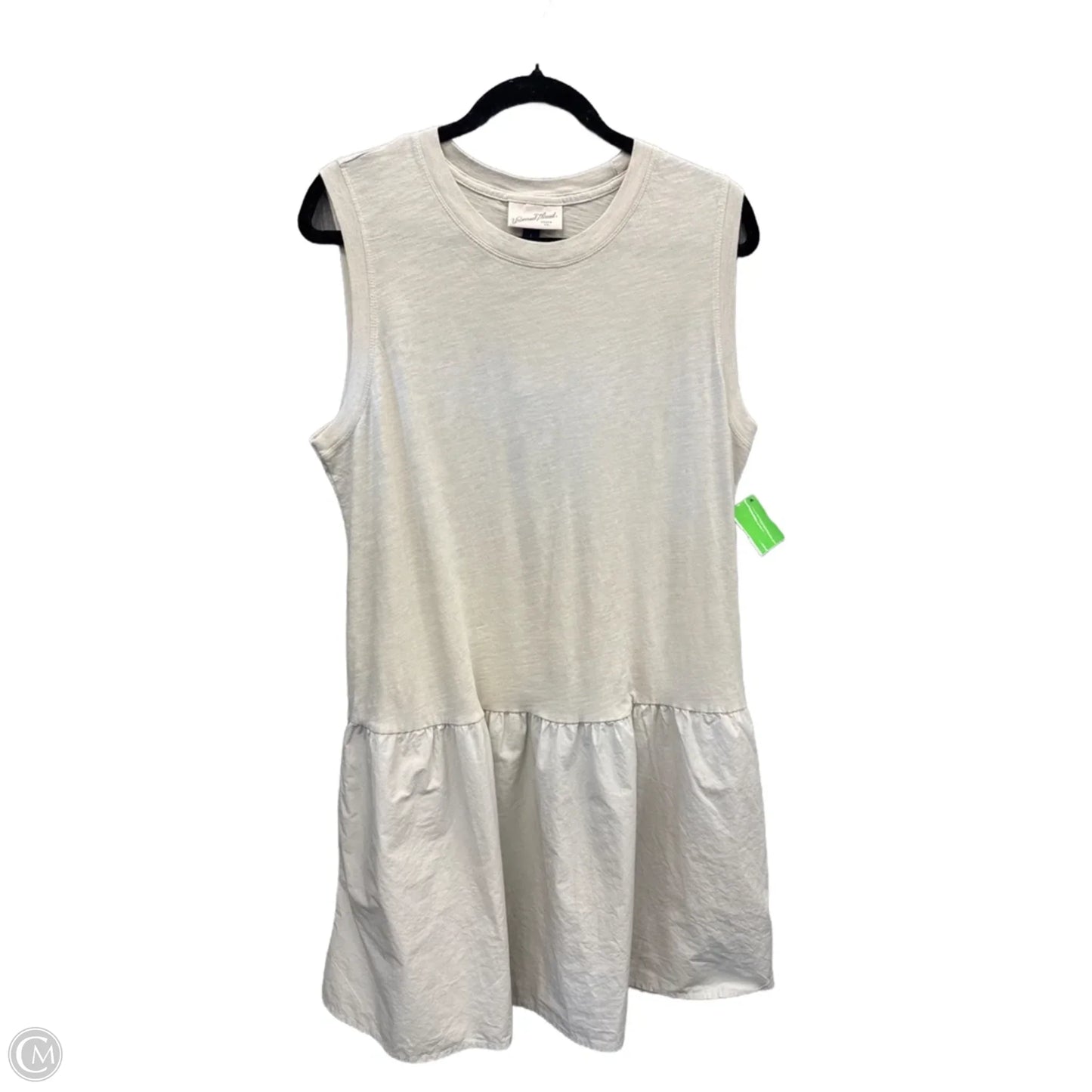 Dress Casual Midi By Universal Thread In Beige, Size: L