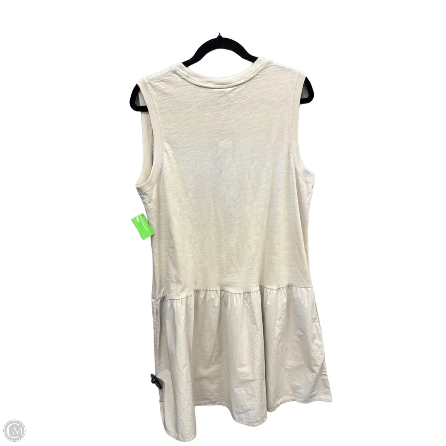 Dress Casual Midi By Universal Thread In Beige, Size: L