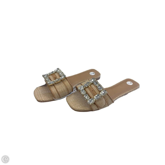 Sandals Flats By A New Day In Brown, Size: 6