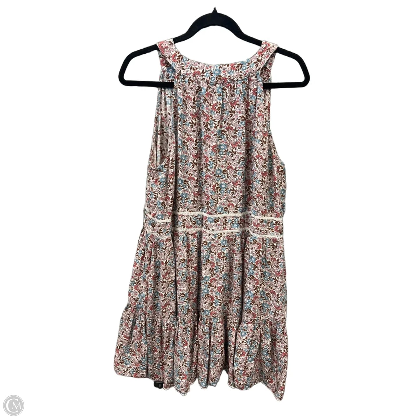 Dress Casual Short By Lucky Brand In Floral Print, Size: Xl