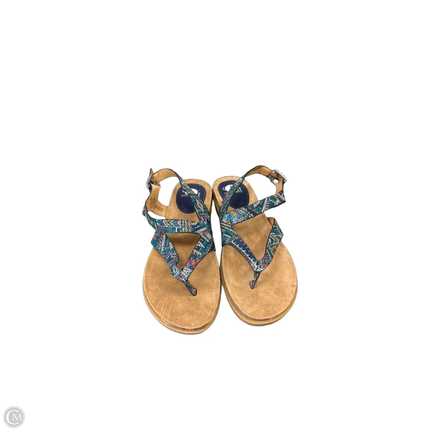Sandals Flats By Sofft In Blue, Size: 9