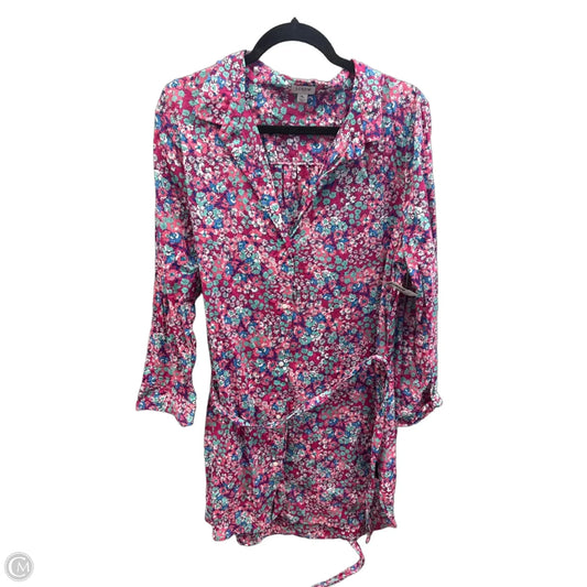 Dress Casual Midi By J. Crew In Floral Print, Size: Xl