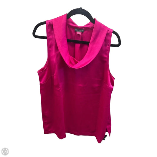 Top Sleeveless By Vince Camuto In Pink, Size: L