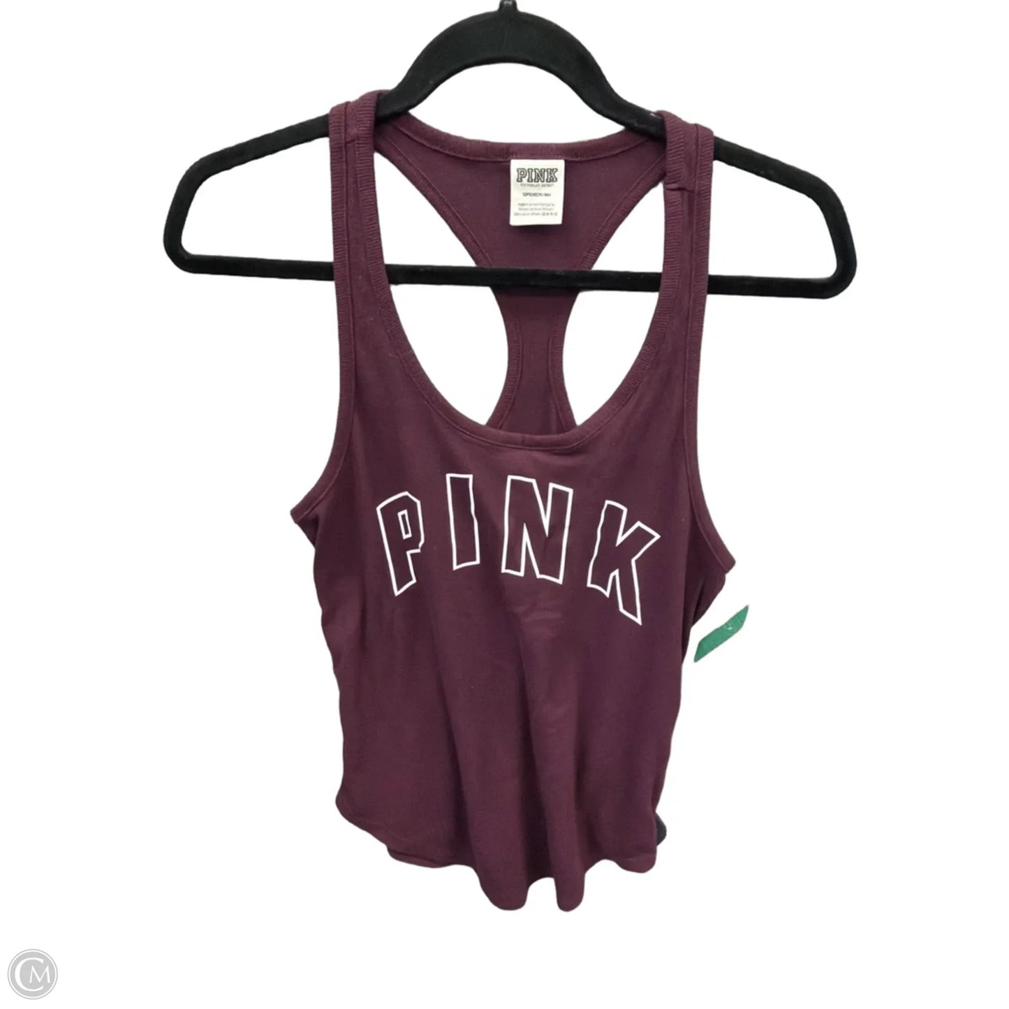 Athletic Tank Top By Pink In Purple, Size: S
