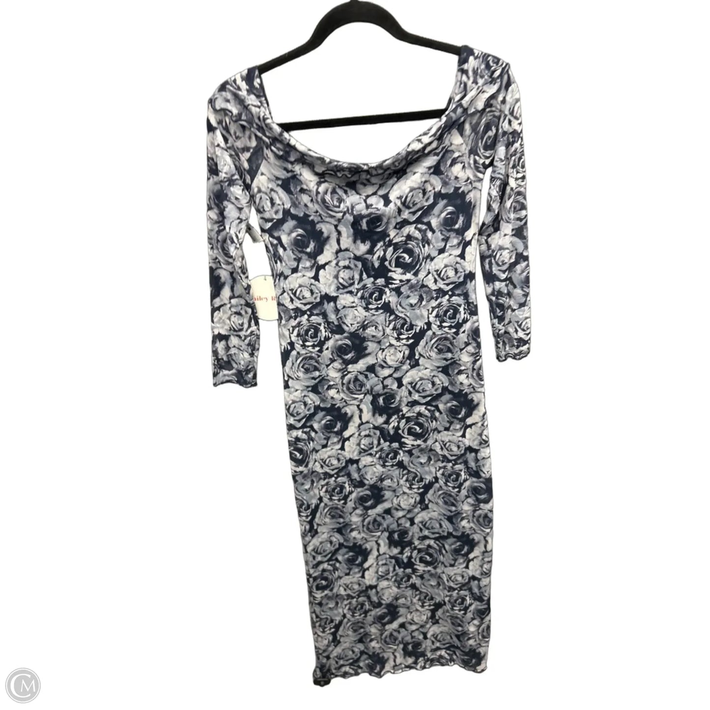 Dress Casual Maxi By Bailey Rose In Blue, Size: M