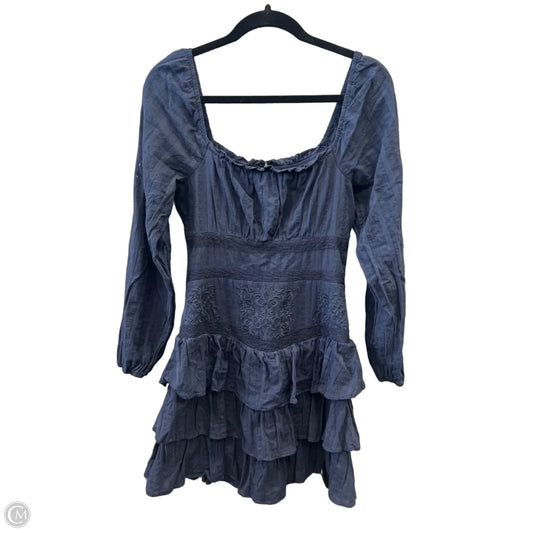 Dress Casual Short By Altard State In Blue, Size: M