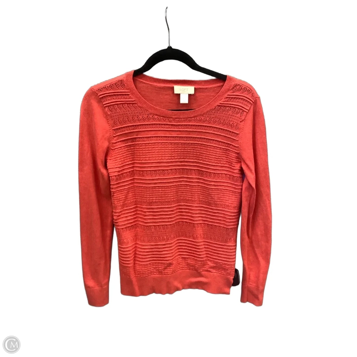 Top Long Sleeve By Loft In Pink, Size: Xs