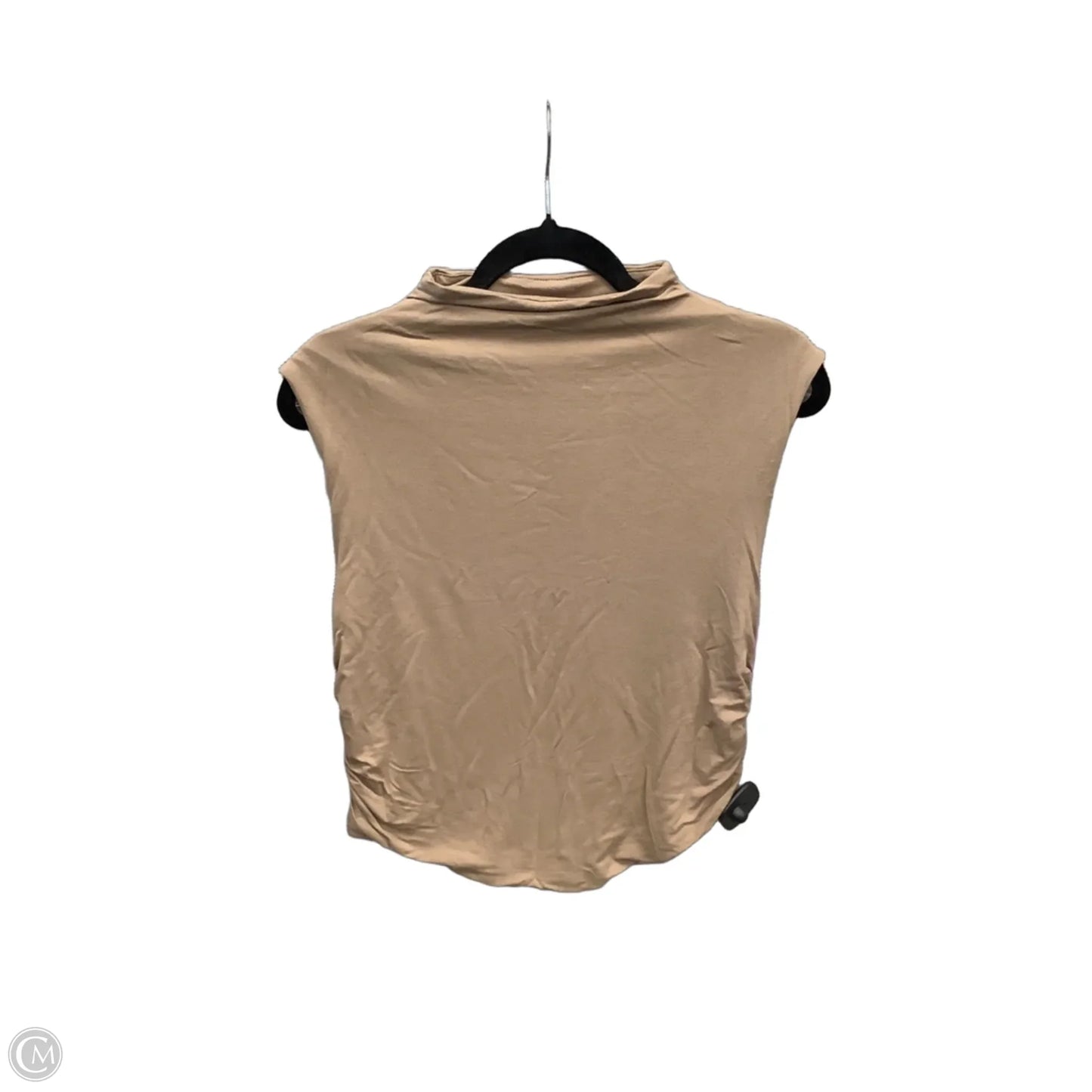 Top Sleeveless By A New Day In Brown, Size: M