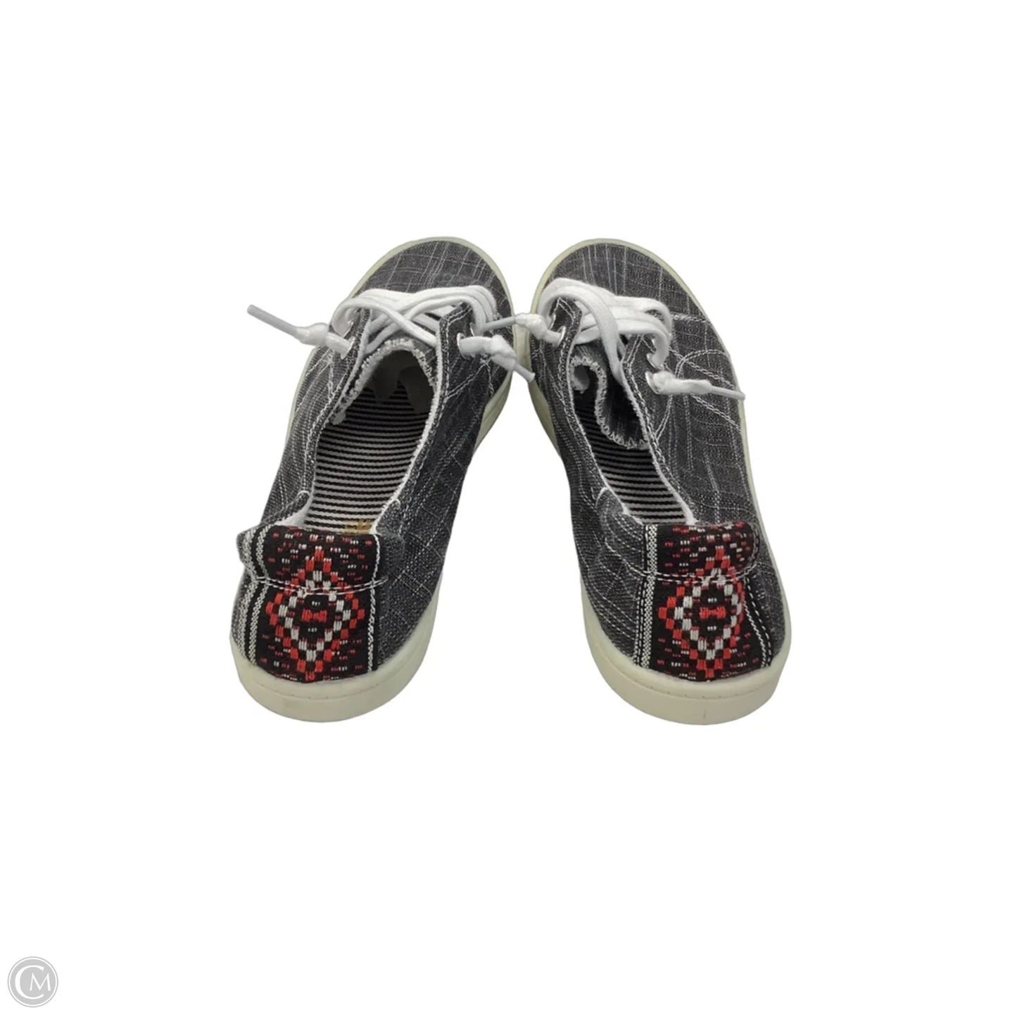 Shoes Flats By Madeline In Grey, Size: 10