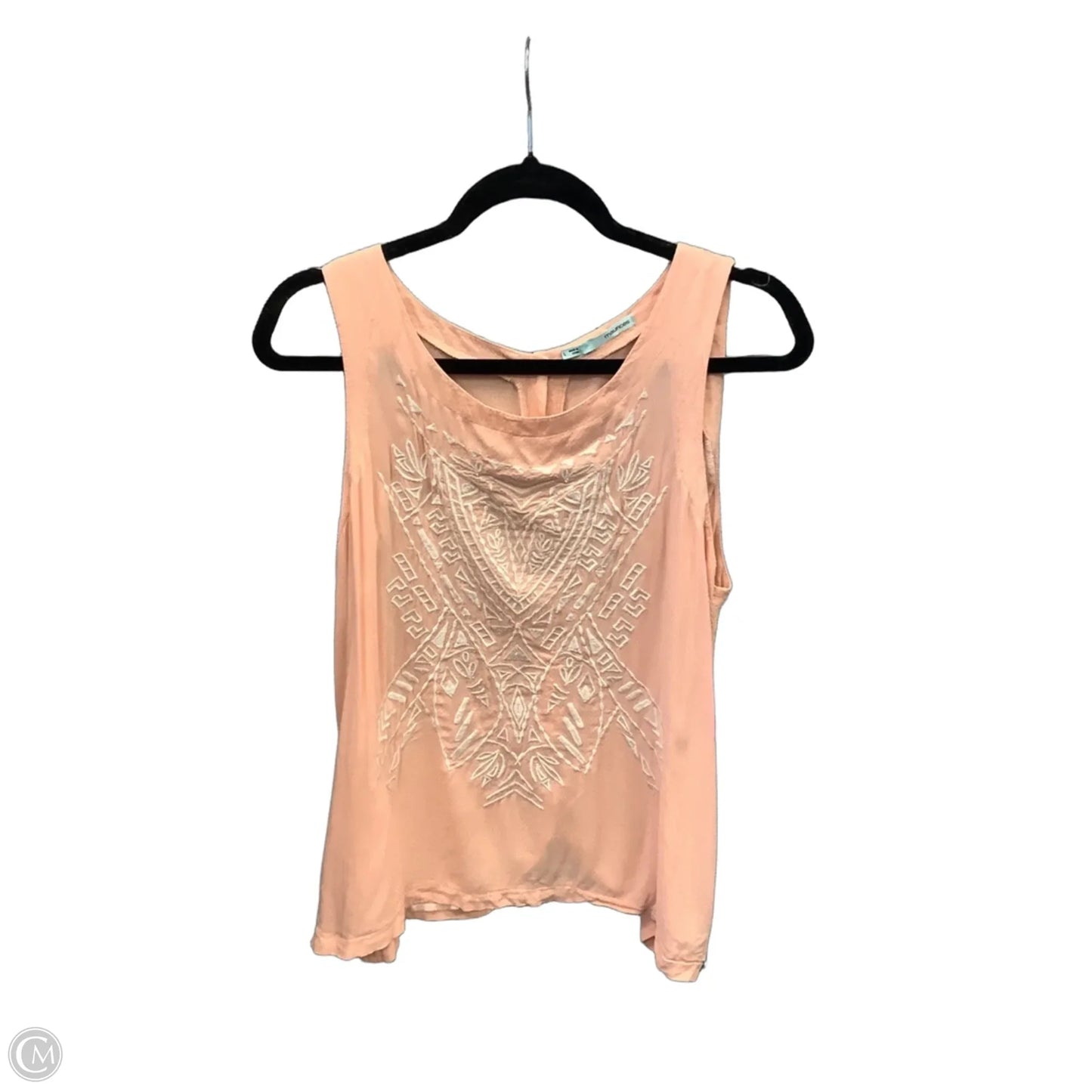 Top Sleeveless By Maurices In Pink, Size: L