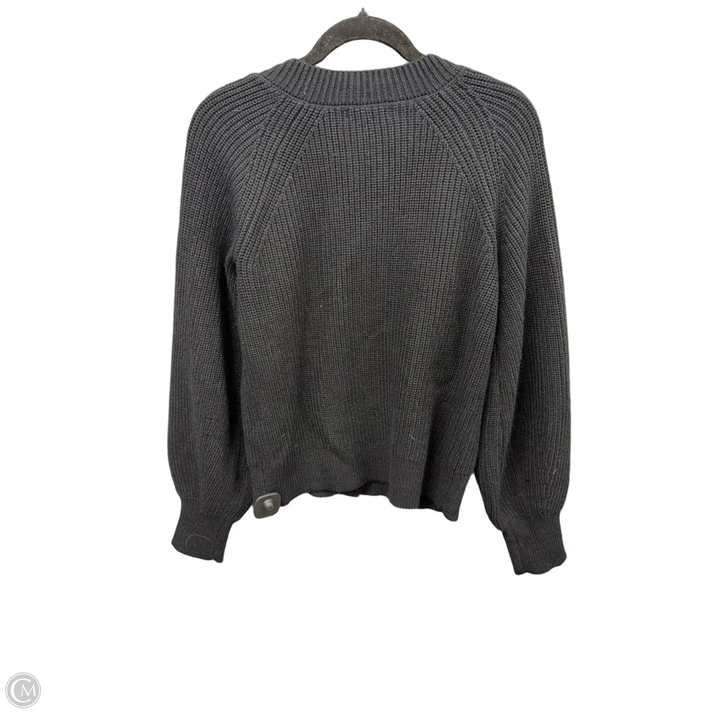 Sweater Cardigan By Banana Republic In Black, Size: L