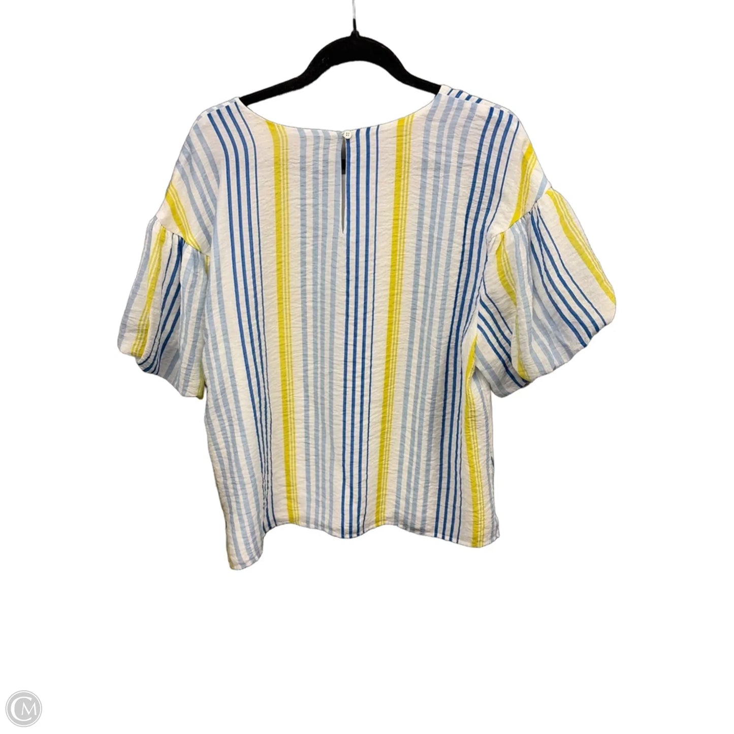 Top Short Sleeve By Clothes Mentor In Striped Pattern, Size: L