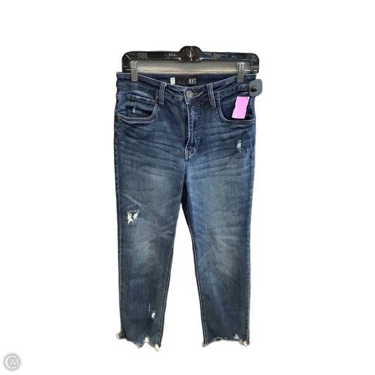 Jeans Straight By Kut In Blue Denim, Size: 6l