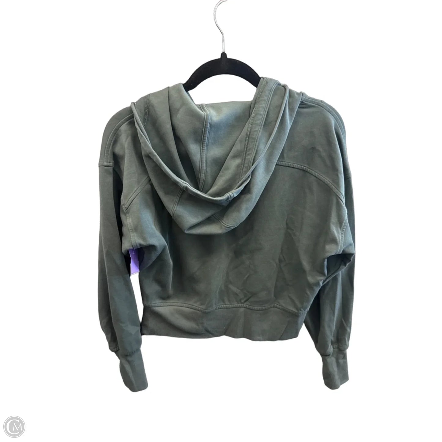 Athletic Sweatshirt Hoodie By Old Navy In Green, Size: S