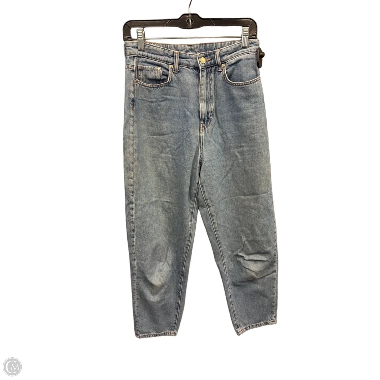 Jeans Straight By Clothes Mentor In Blue Denim, Size: 4