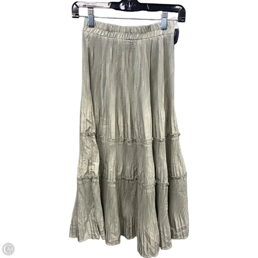 Skirt Midi By Dazy In Green, Size: 4