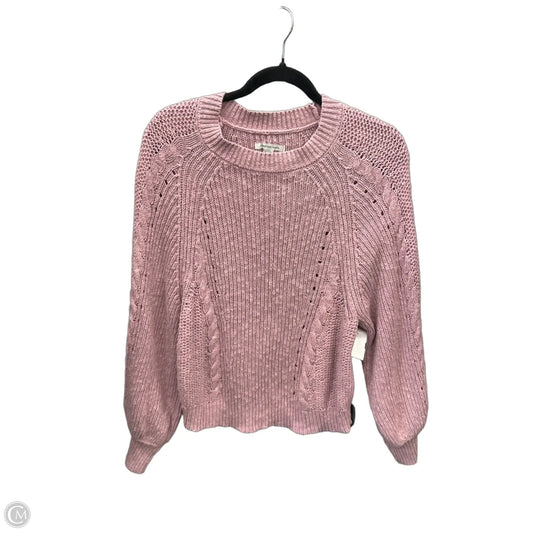 Sweater By American Eagle In Pink, Size: L