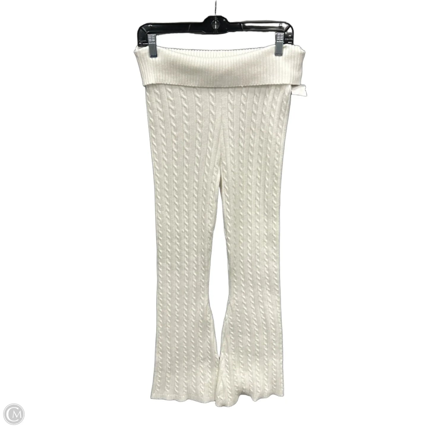 Pants Lounge By Clothes Mentor In White, Size: 12