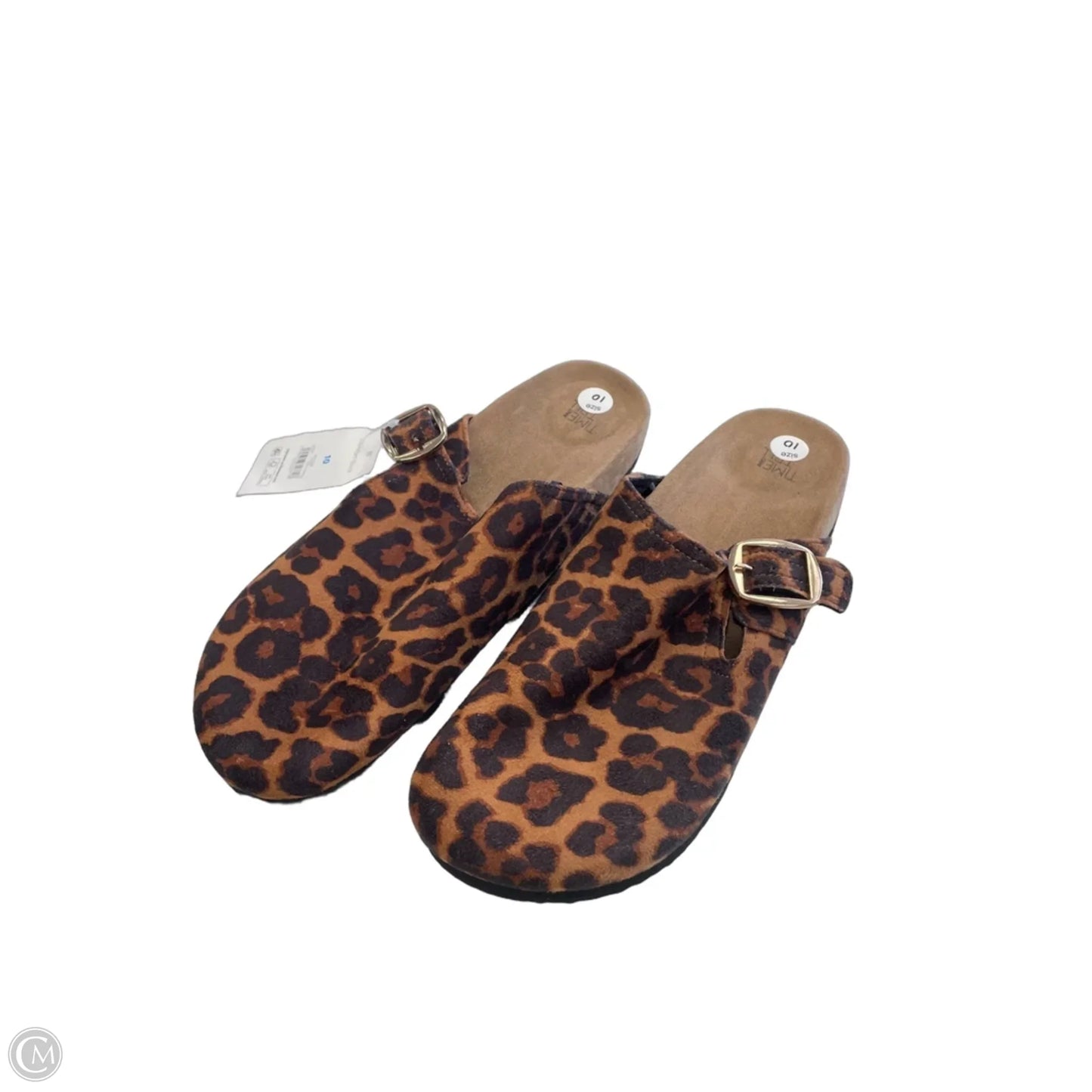 Shoes Flats By Time And Tru In Animal Print, Size: 10