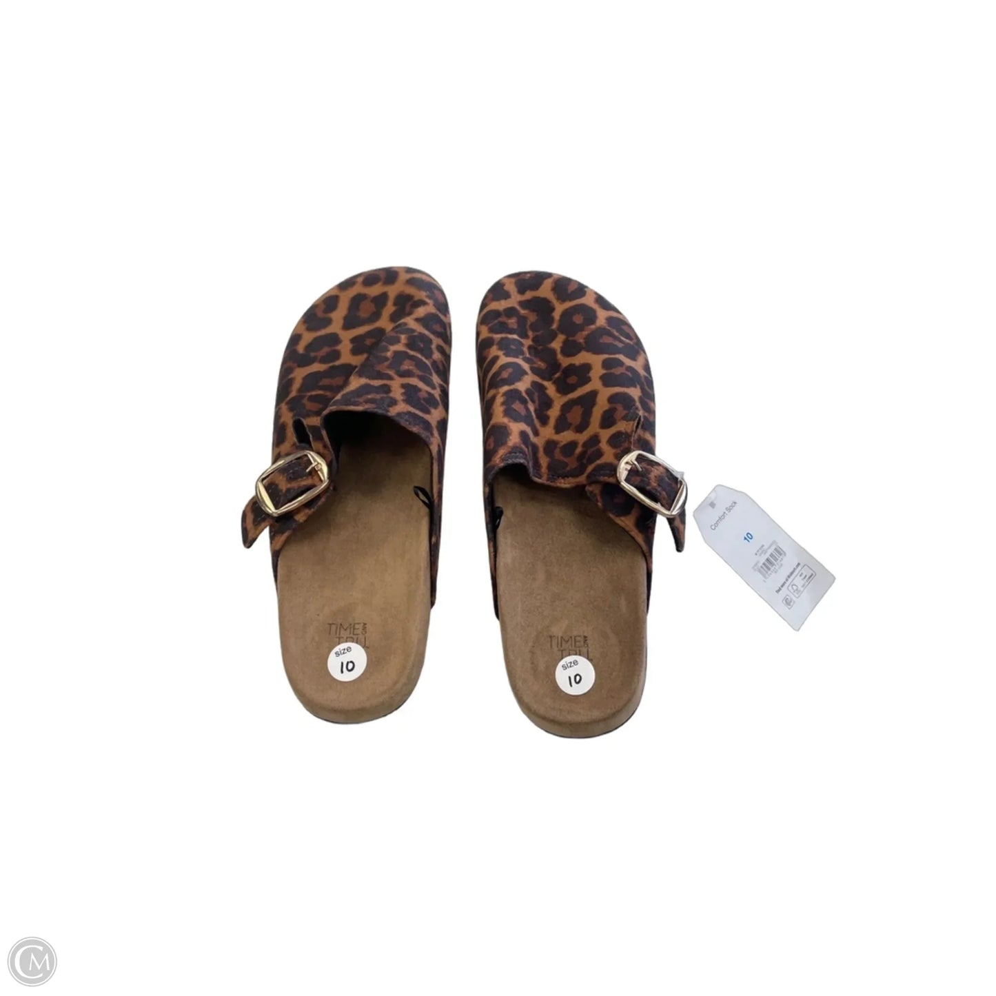 Shoes Flats By Time And Tru In Animal Print, Size: 10