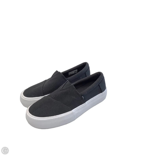 Shoes Flats By Toms In Black, Size: 6