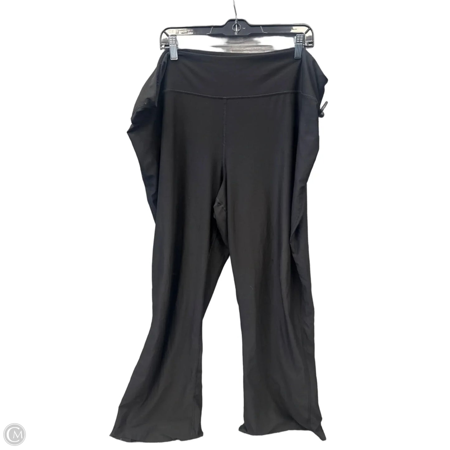 Athletic Leggings By Spalding In Black, Size: 3x
