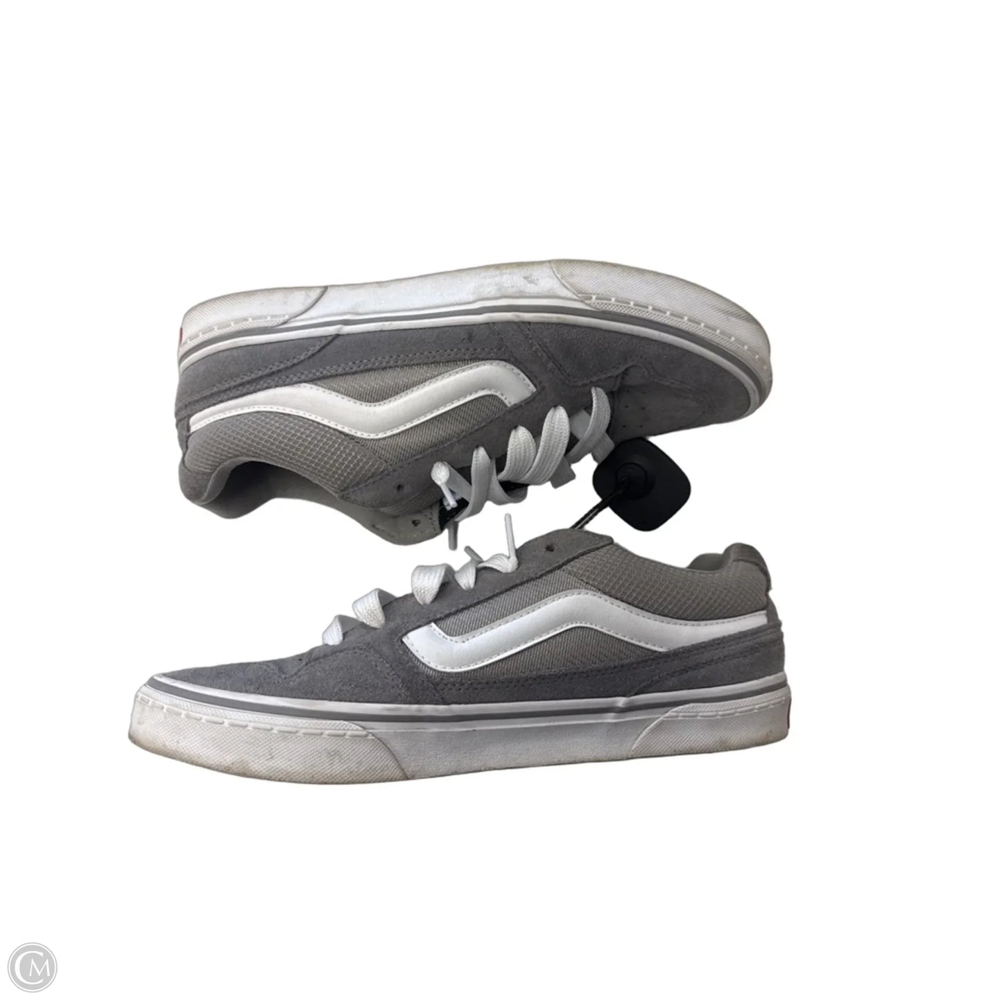 Shoes Sneakers By Vans In Grey, Size: 11