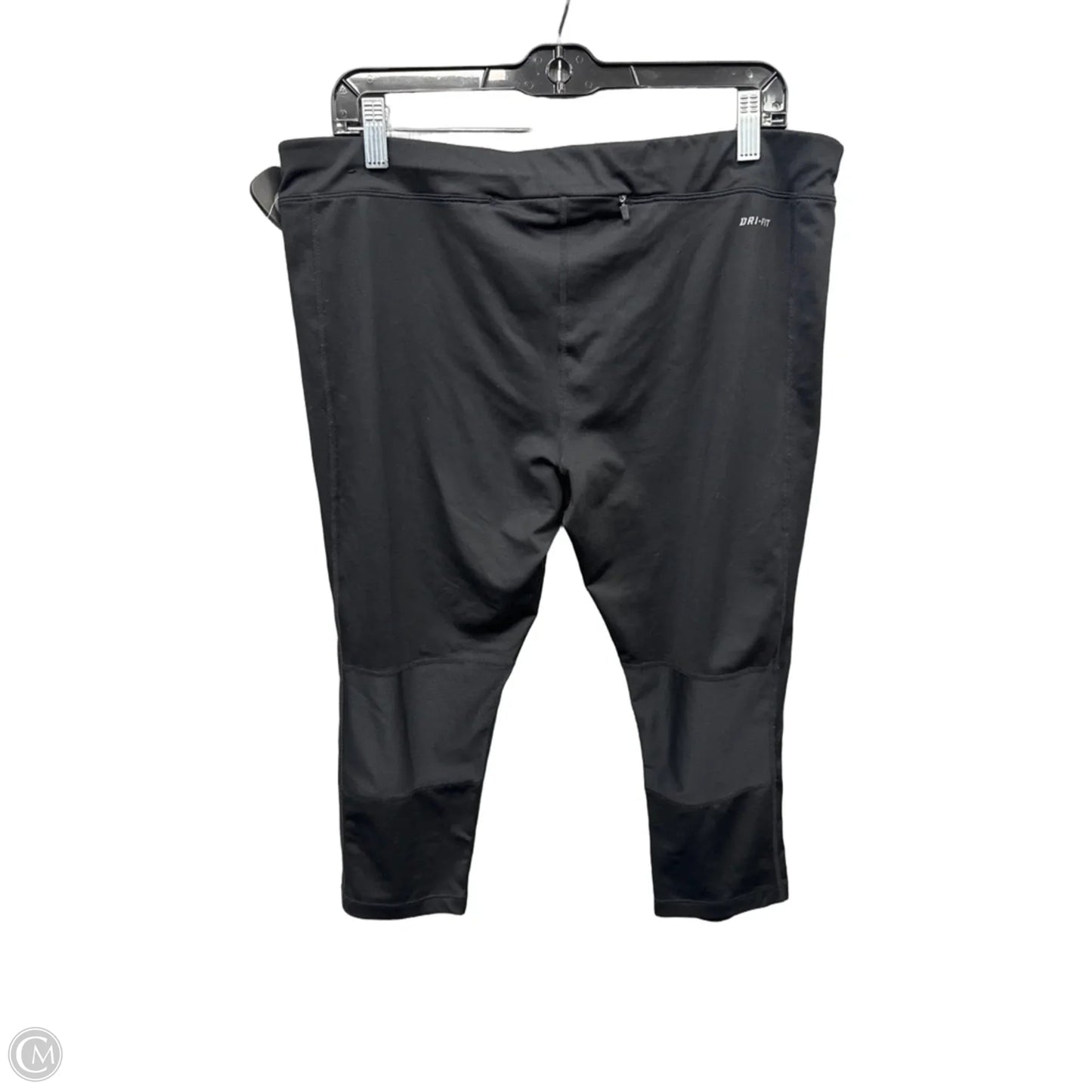 Athletic Leggings Capris By Nike Apparel In Black, Size: 1x