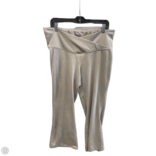 Athletic Leggings By Avia In Brown, Size: Xl