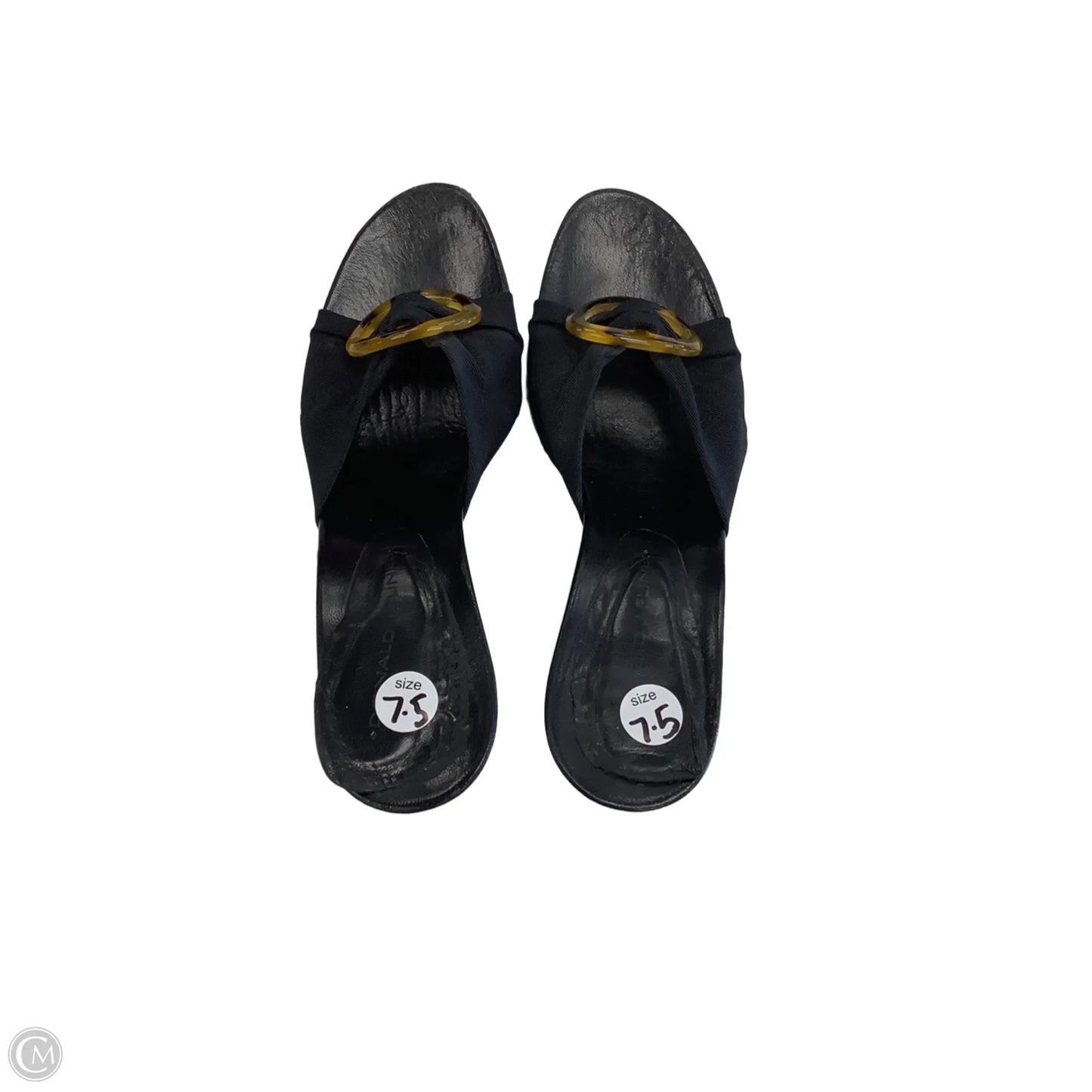 Shoes Heels Kitten By Donald Pliner In Black, Size: 7.5