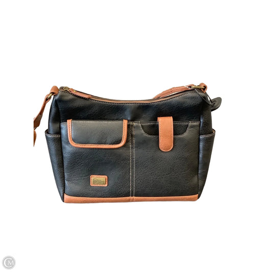 Crossbody Leather By White Mountain, Size: Medium