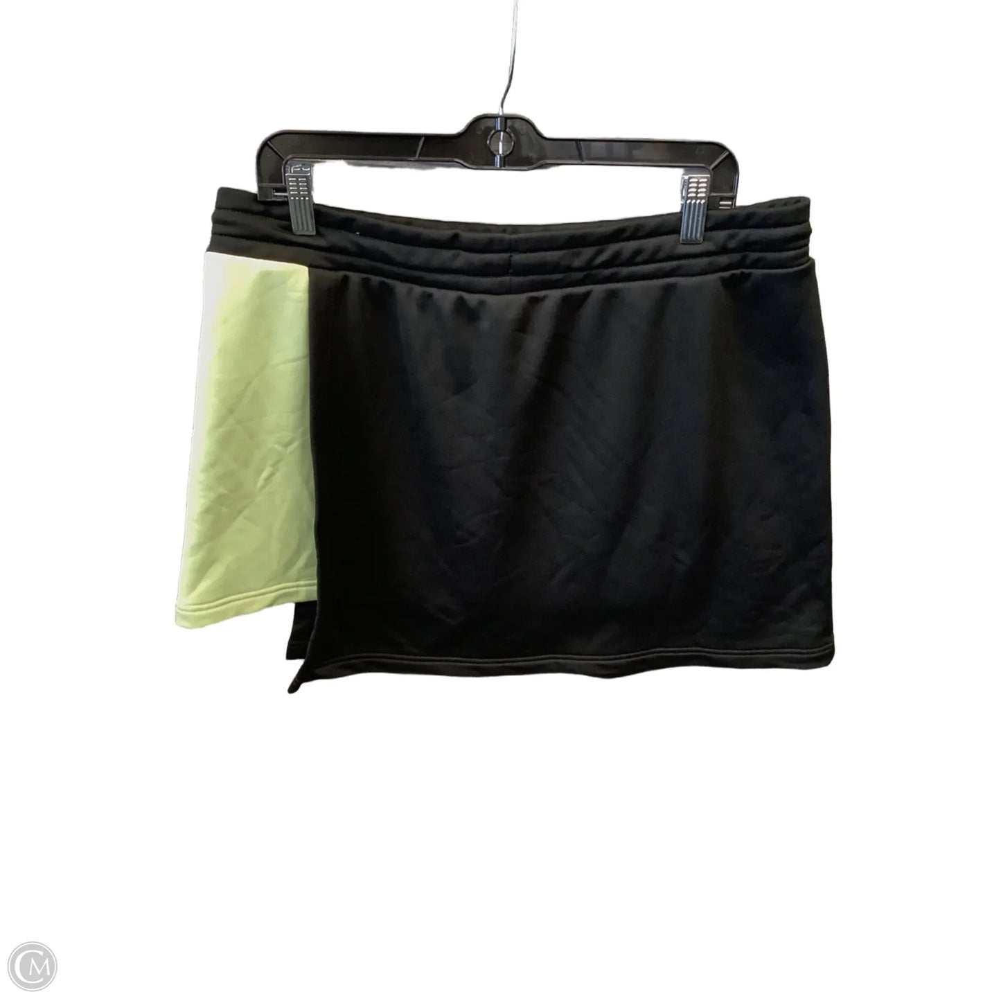 Athletic Skirt By Puma In Black & Green, Size: Xl