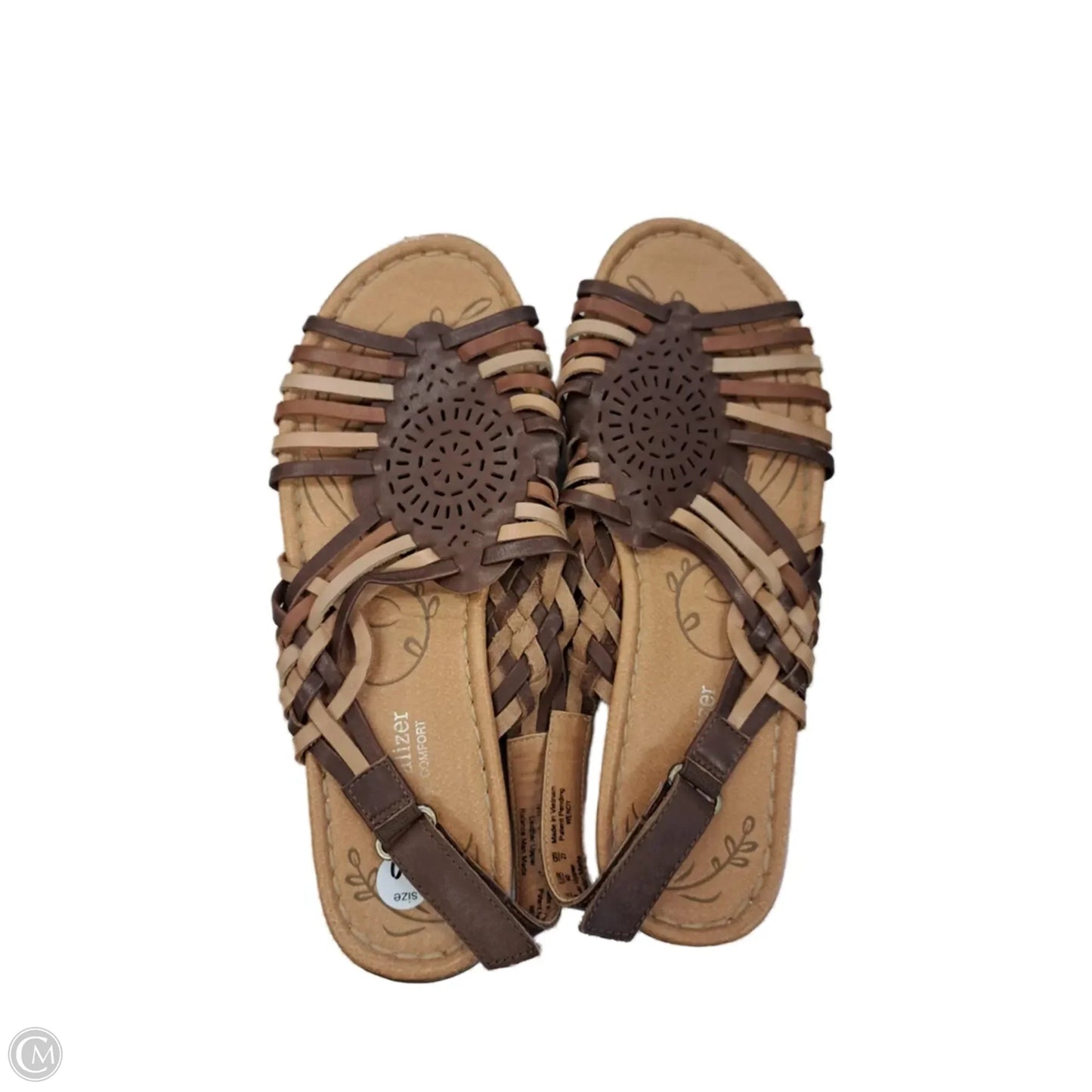 Sandals Flats By Naturalizer In Brown, Size: 10