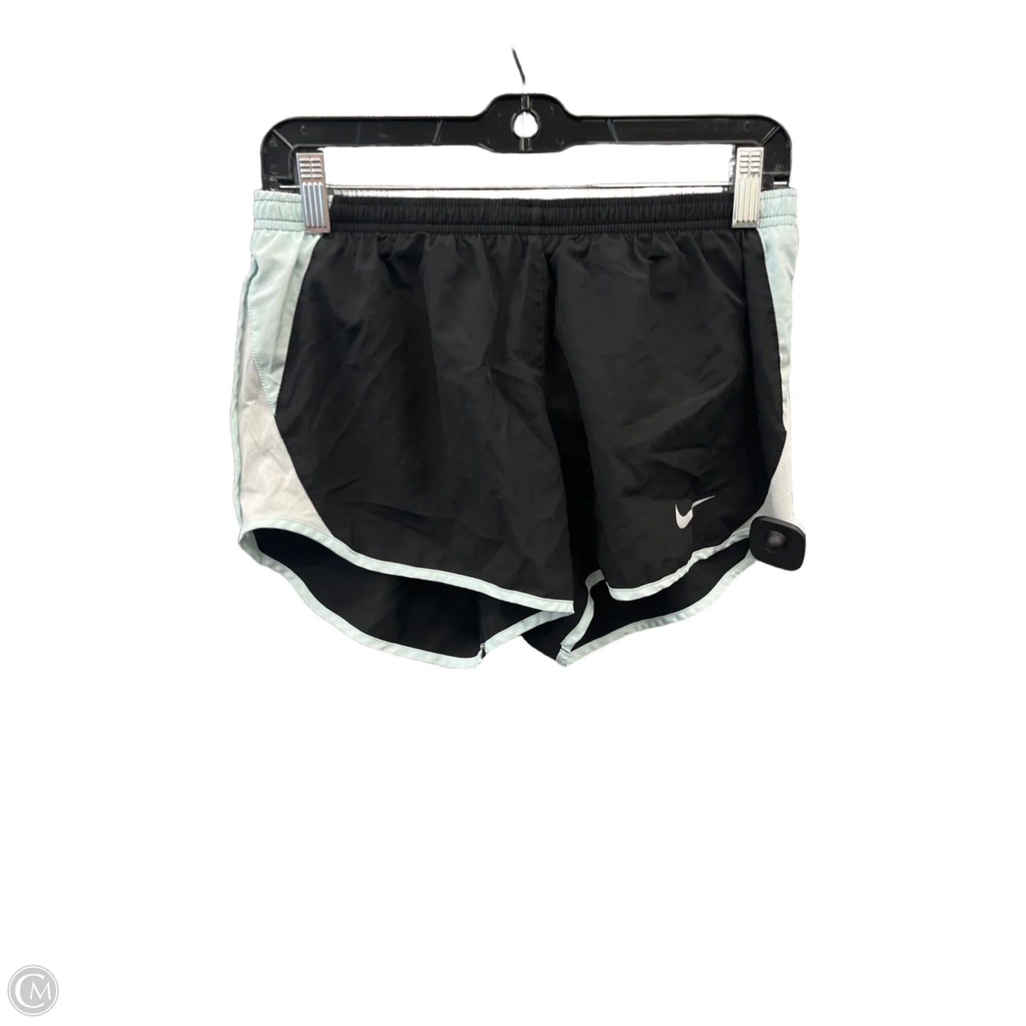 Athletic Shorts By Nike Apparel In Black & Blue, Size: M