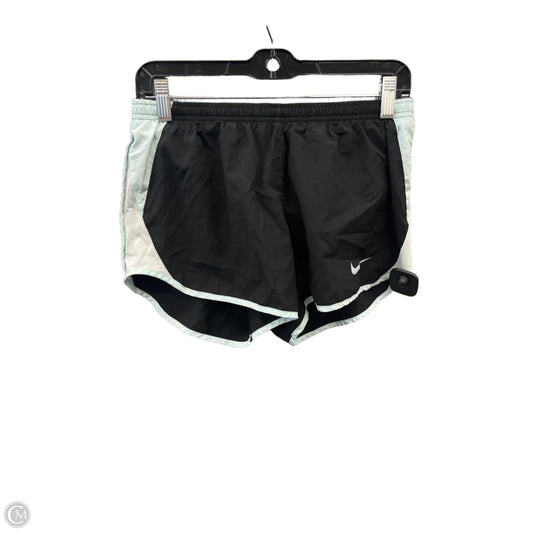 Athletic Shorts By Nike Apparel In Black & Blue, Size: M