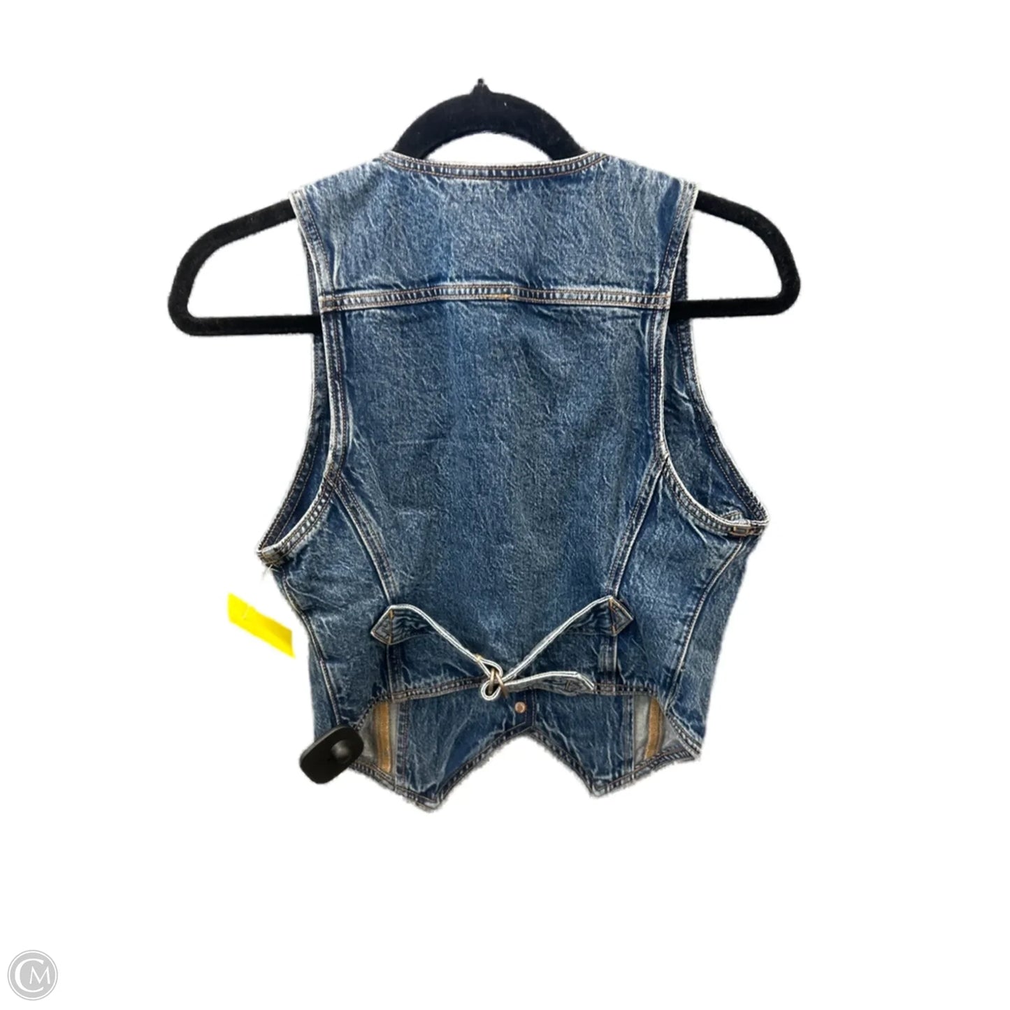 Vest Other By American Eagle In Blue Denim, Size: Xs